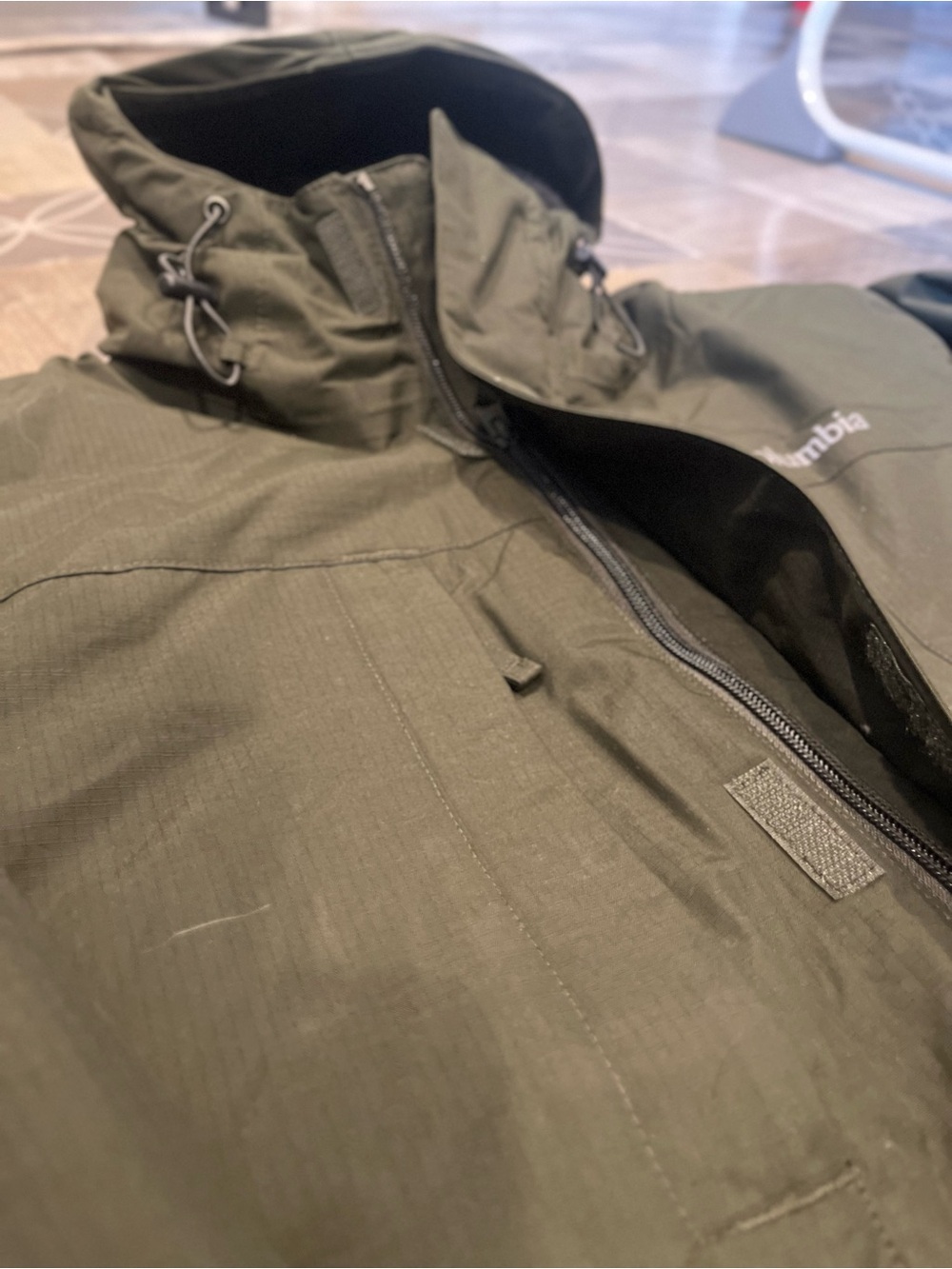 Columbia Landroamer Sherpa Lined Waterproof Jacket Men’s SZ. Small New With Tags - Picture 9 of 12